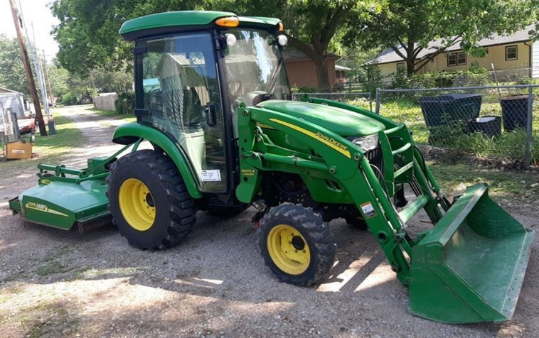 2007 John Deere 3520 MFWD tractor photo 5