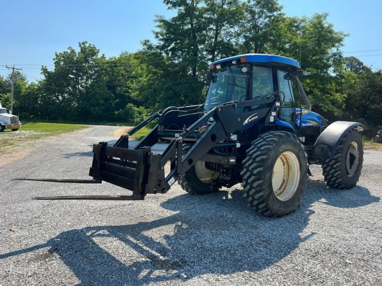 2008 New Holland TV45 MFWD bi-directional tractor photo 5