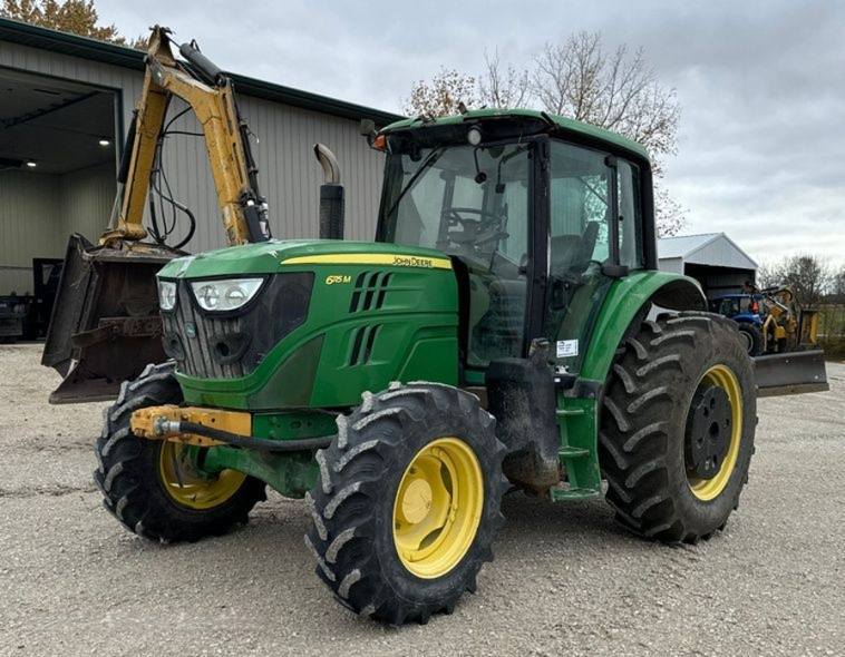 2013 John Deere 6115M MFWD tractor photo 1