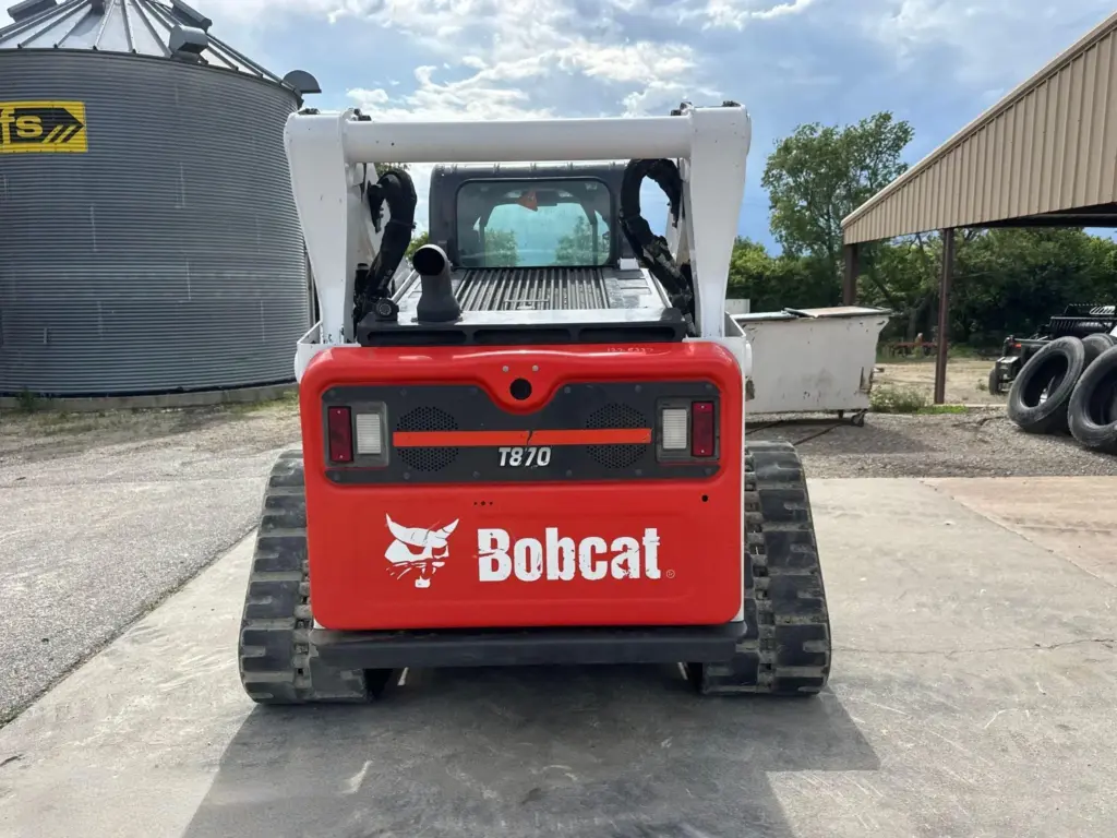 2021 Bobcat T870 tracked skid steer loader photo 5