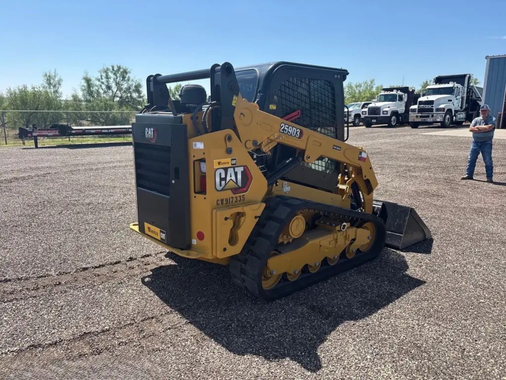 2022 Caterpillar 259D3 tracked skid steer loader photo 5